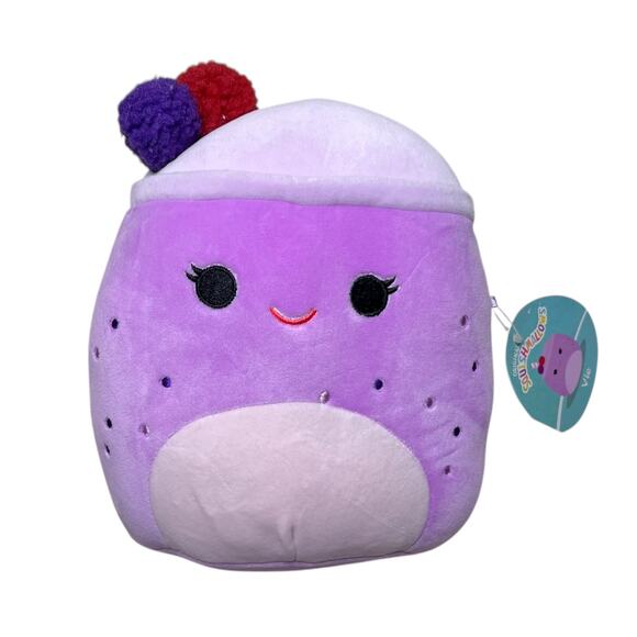 Squishmallows Vie the Berry Smoothie 8" Plush - Picture 1 of 3
